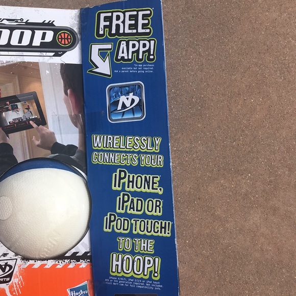 NERF NWOT INDOOR BASKETBALL HOOP - Picture 7 of 7